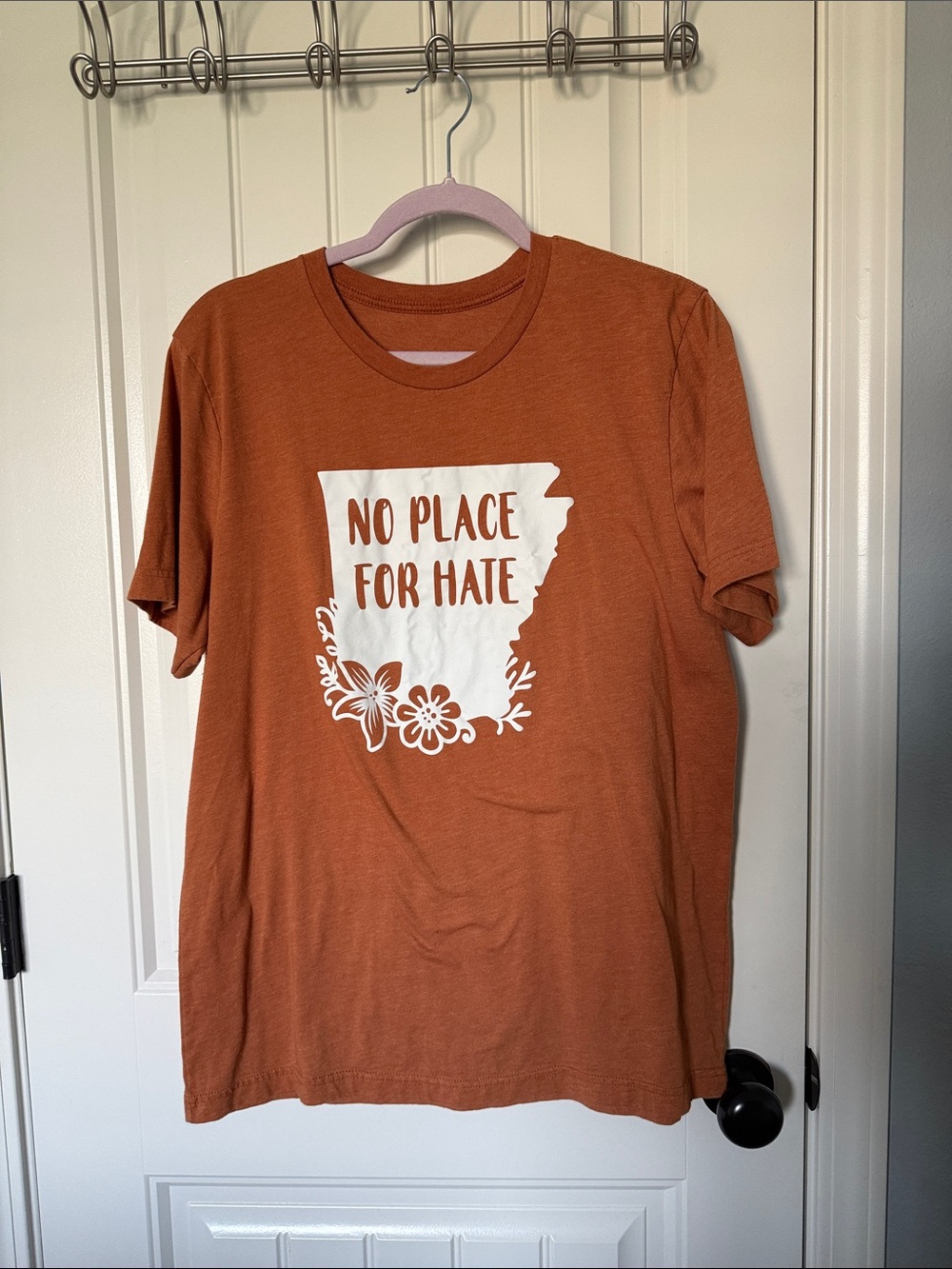 Graphic Tee - Rust Orange Women’s Top